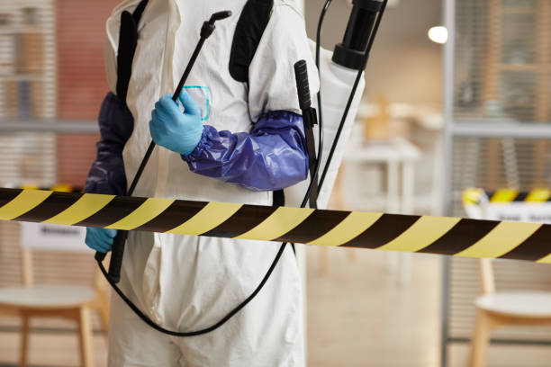 Professional Blood Cleanup technician working in Alliance, OH